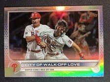 2022 Topps Rainbow Foil City of Walk-Off Love Bryce Harper #321