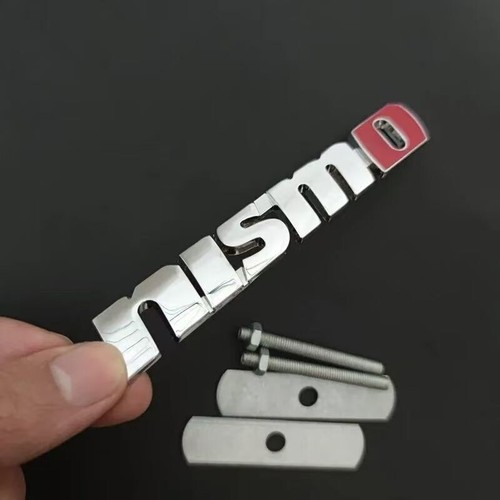 1X Chrome Red Metal NISMO Front Grille Emblem Badge For Nissan Altima ...