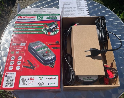 Optimate 4S Lithium Ion Battery Charger - 12V, 6A - LiFePO4, LFP, TM390 - Picture 4 of 9