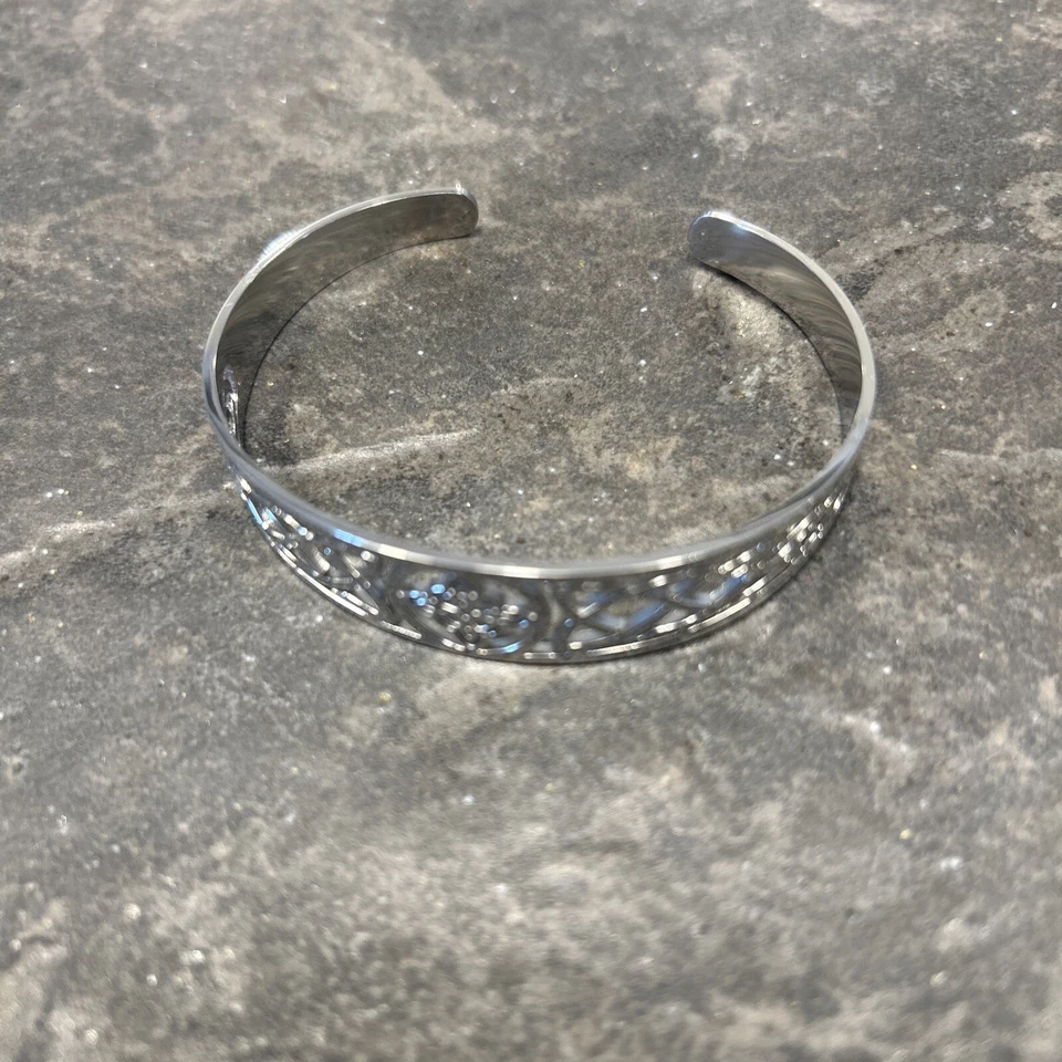 Brazalete Brazalete Irlandés Unisex Nudo Celta Acero Inoxidable Foto 2 de 4