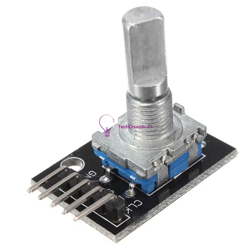 2/5/10PCS KY-040 Rotary Encoder Module 360 Degrees Rotary Code Module - Photo 2/4