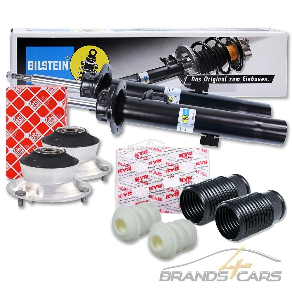 2 BILSTEIN B4 STOSSDÄMPFER + DOMLAGER + PROTECTION-KIT VORNE FÜR  