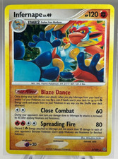 POKEMON CARD - INFERNAPE (Holographic) NM - Stormfront 3/100