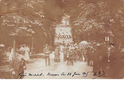 92. n°54254.VANVES. Photo card. lycée michelet. fair du 22juin 1905