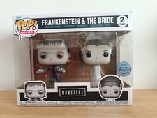 Funko Pop Frankenstein & The Bride 2 Pack exclusiv Universal Monsters VER FOTOS