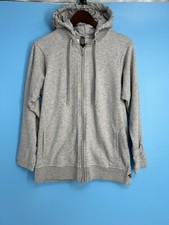 Adidas Stella McCartney Women  s Gray Cotton Blend Full Zip Size: S