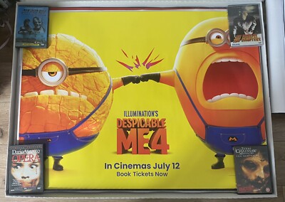 Edjay Postre Despicable Me 4 - 30”x40” Cinema Quad Poster / Dbl Sided | eBay UK