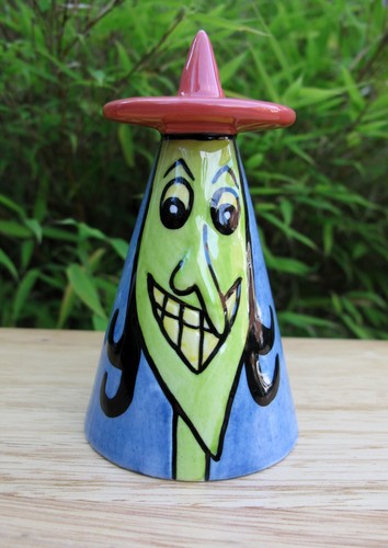 Lorna Bailey Rare COLOURWAY PROTOTYPE MINI WITCHTY Sugar Shaker Halloween 2004 - Picture 10 of 11