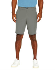Banana Republic Men s Comfort Flat Front Short, Gray, Sz-32