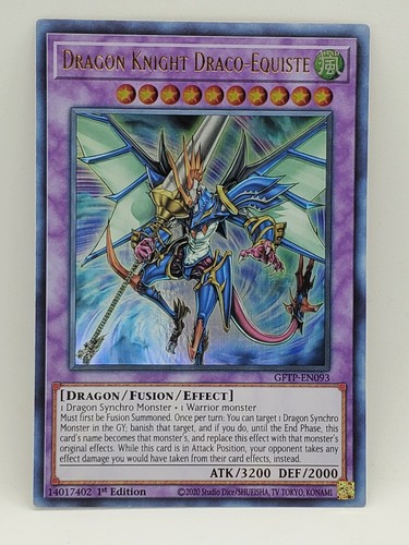 YUGIOH Dragon Knight Draco-Equiste Deck Stardust Dragon Complete 42 Cards |  eBay