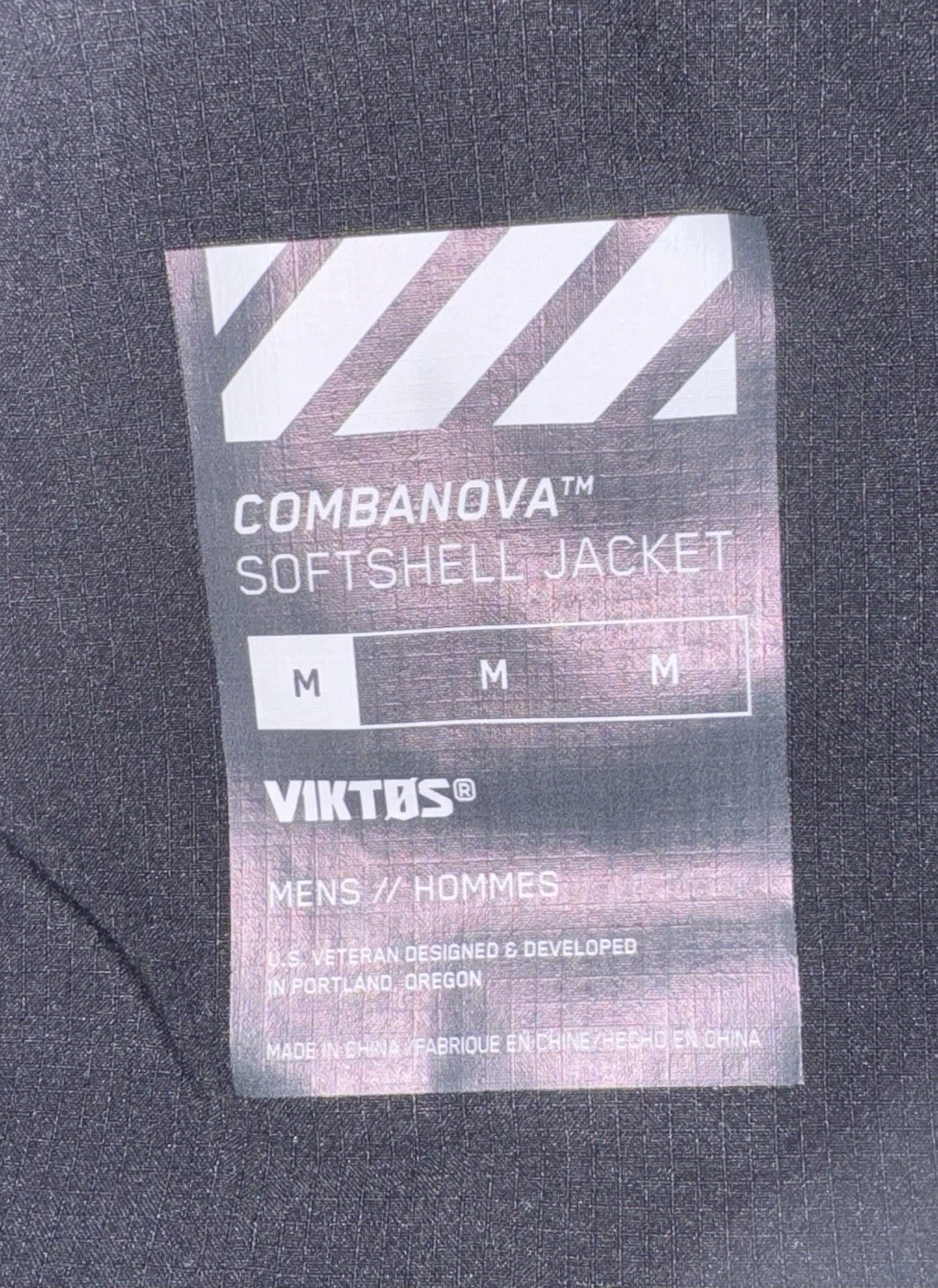 Viktos Combonova softshell Jacket - Black - Medium NWT - product detail image 4