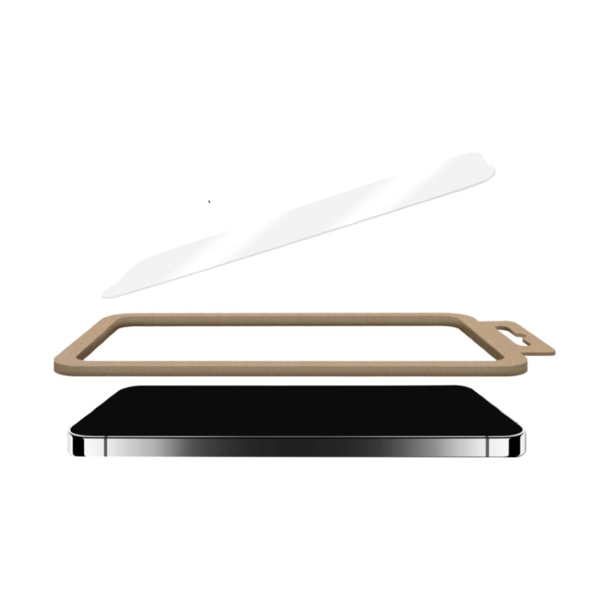 Pack Accessoires 2 en 1 iPhone 16 Transparent avec SmartFrame Flexible - 3