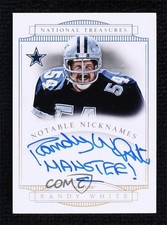 2014 Panini National Treasures Notable Nicknames Randy White #NN-WH Auto HOF 1q7