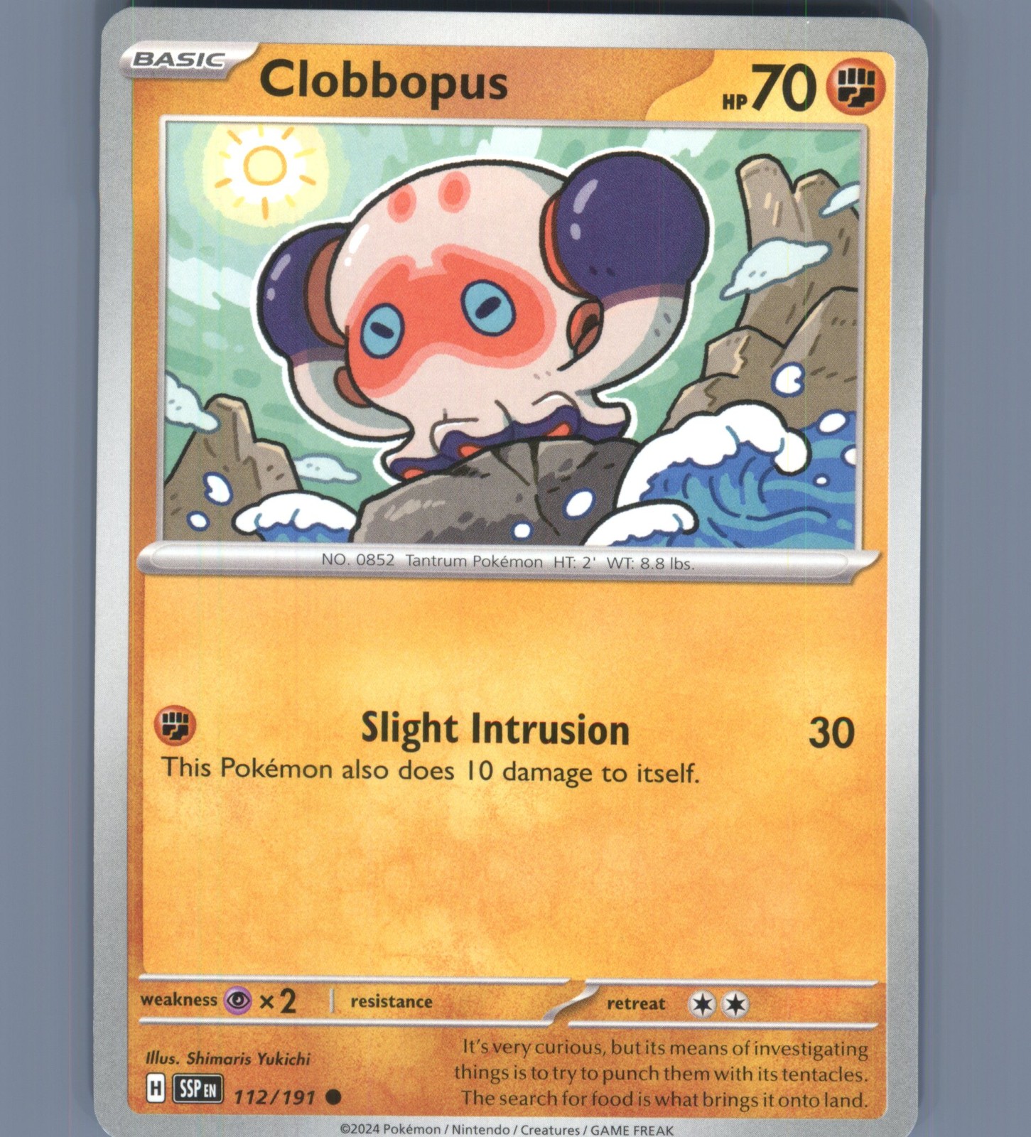 Clobbopus Common SV08: Surging Sparks 112/191 NM English