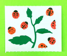 Vintage Mrs. Grossman's Ladybugs Sticker Mod