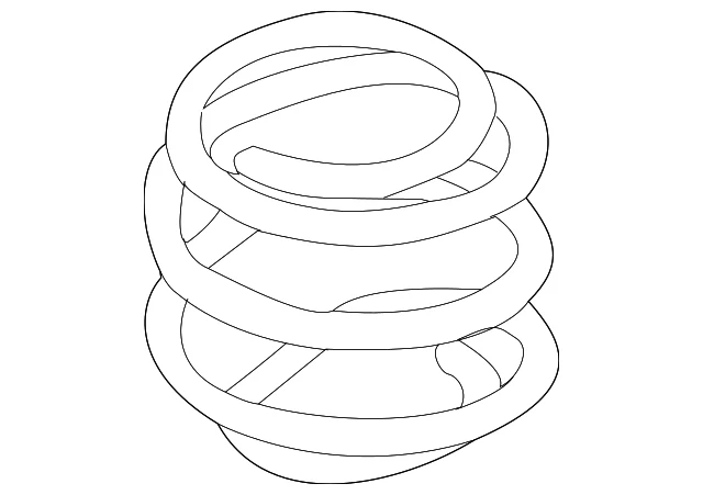 Nissan Murano 2015-2024 genuino - muelle helicoidal 54010-5AA0C Foto 2 de 3