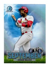 Jordan Walker 2023 Bowman Chrome Sights on September #SOS-19 St. Louis Cardinals