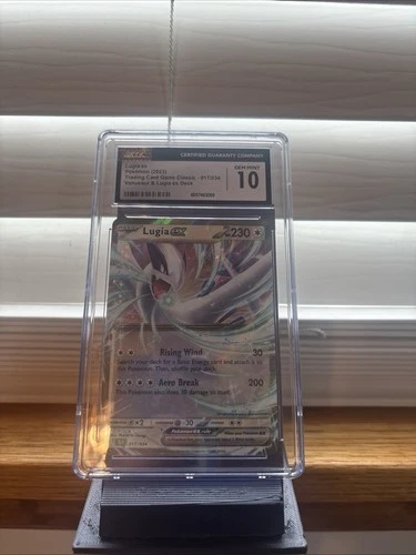 2023 Pokemon Lugia ex 017/034 Venusaur Lugia ex Deck CGC 10 Gem Mint