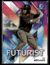 2021 Bowman #FUT-CA CJ Abrams Futurist Baseball Card 1402B