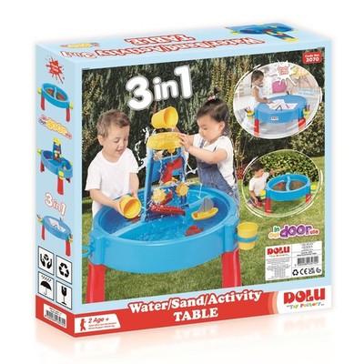 Dolu 3070 Wasser und Sand Activity Tisch 3 in 1