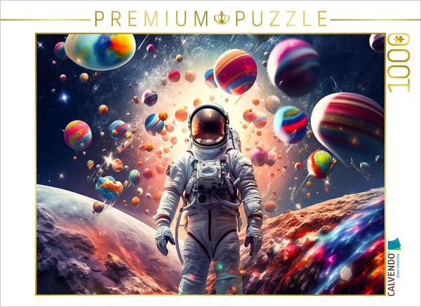 Calvendo Puzzle Strange Worlds | 1000 Pieces, Finished Size 25.2 × 18.9 In (64 ×-image