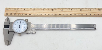6  Dial Caliper .001 Inside Outside & Depth Measurements