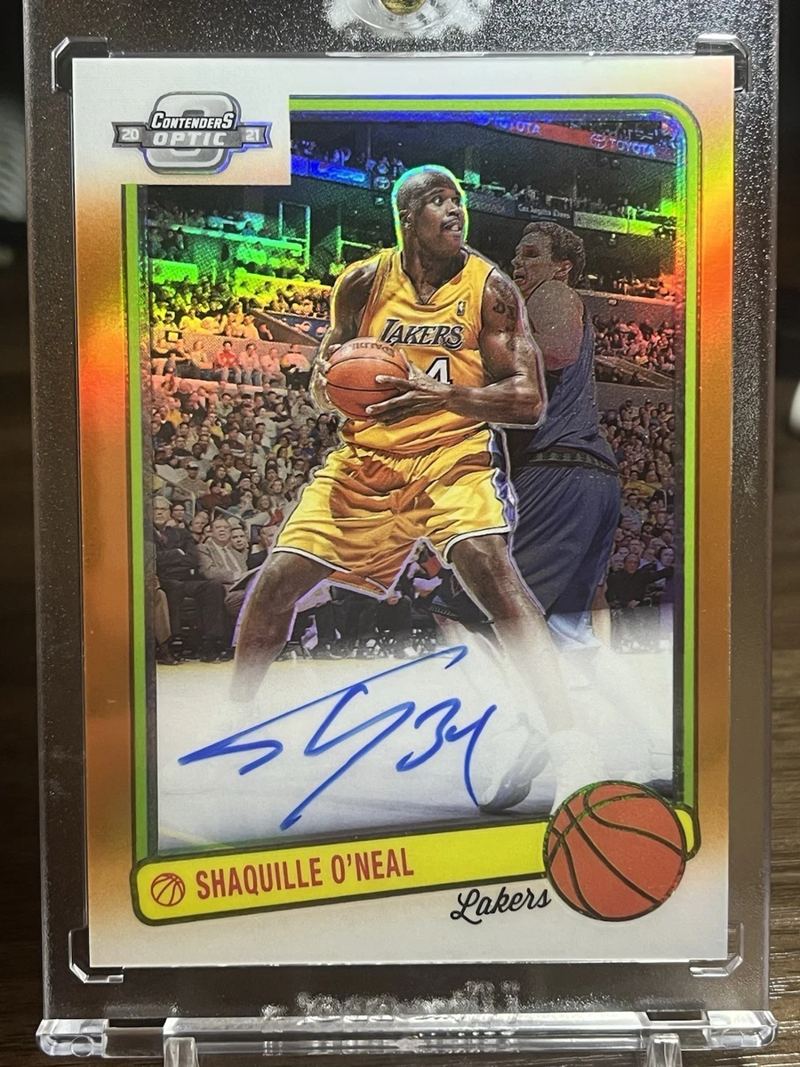 Panini Shaquille O'Neal Basketball Autographed Sports Trading