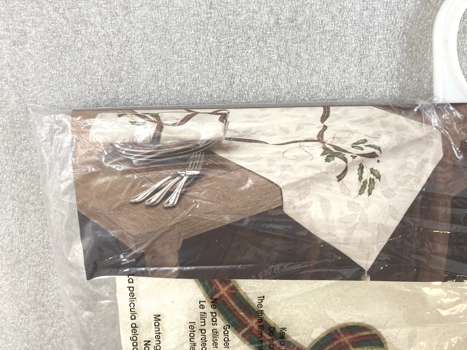 Lenox Corredor de Mesa Navidad 14" x 90"L NUEVO EN PAQUETE Foto 4 de 4