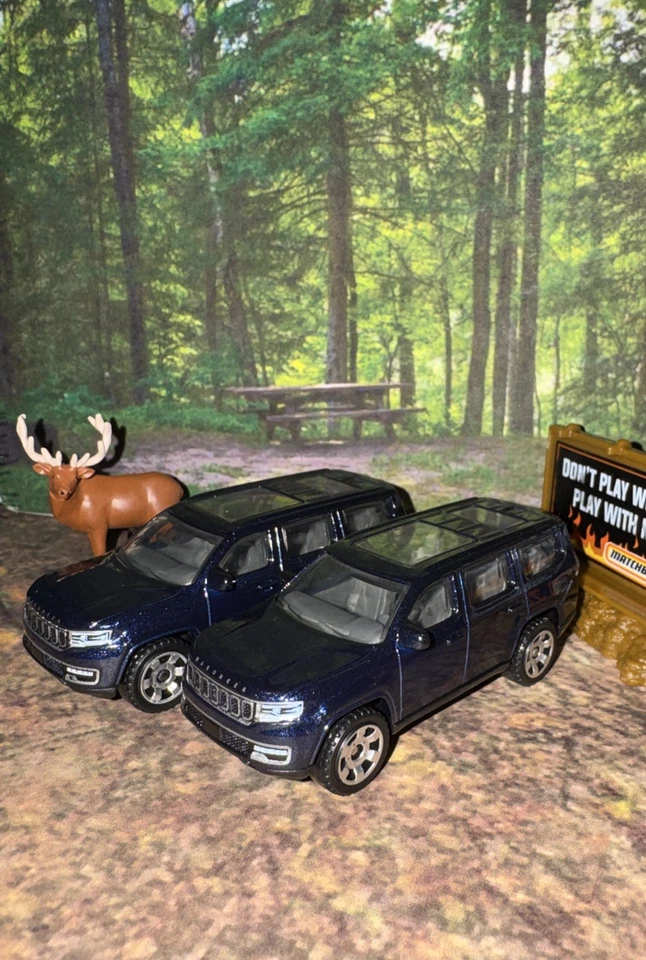 Lote de 2 Matchbox 2022 Jeep Wagoneer Nuevo Suelto Recién Sacado del Paquete Diecast 1:64 Foto 2 de 4