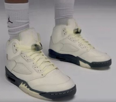 Nike Air Jordan 5 Retro Luminous Green Womens Sizes 10.5-12 Sneaker IM7592-130