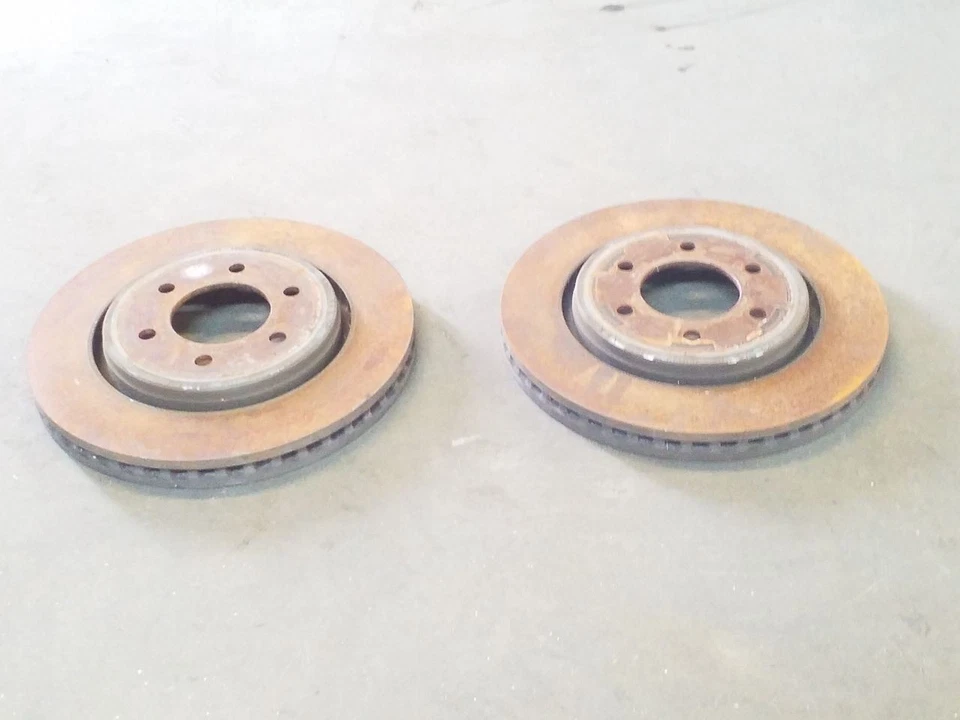 30 k millas - Juego de rotor de freno delantero | Se adapta a Ford F150 2016-2020 Foto 2 de 4