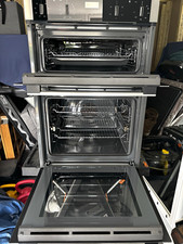 NEFF U1ACE2HN0B Built-In Double Electric Convection Oven 71L