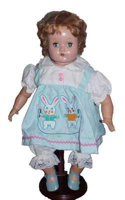 1950s Madame Alexander 18'' MaMa Doll! Cloth Body/Rubbery Limbs/Hard Plastic Head