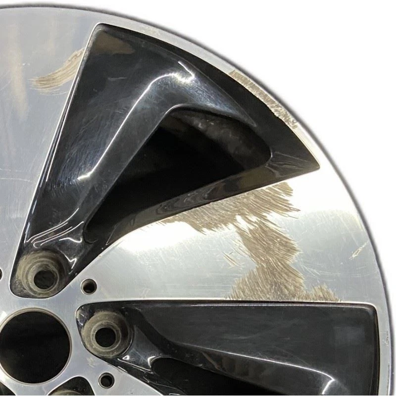 Llanta original delantera derecha BMW i3 mecanizada negra OEM 19” 14-21 6856896 86167 Foto 3 de 4