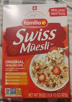 Familia Swiss Muesli Cereal, Original Recipe with Fruit 29 Ounce (Pack of 1) 