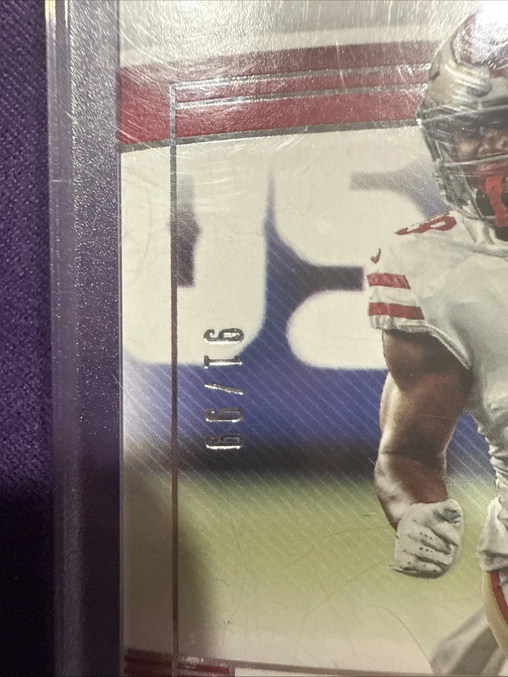 2019 National Treasures - Rookie Signatures Rps Deebo Samuel #RS-DS /99 (AU, RC) - Image 3 of 4