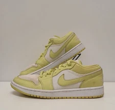 Nike Men's Air Jordan 1 Low Summit Limelight Green Size 10.5 Shoes