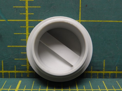 (Stck.: 5) M25x1,5 Gewinde Loch Verschlussstopfen Polyamid Nylon beige 1-1/4" Kappe Durchmesser - Bild 3 von 4