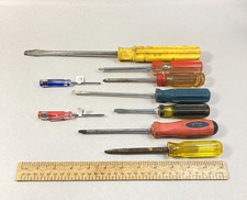 Screwdriver Lot 9 Pc 4 Phillips 5 Flat Slotted Screwdriver Lot 9 Pc 4 Phillips 5 Flat Slotted