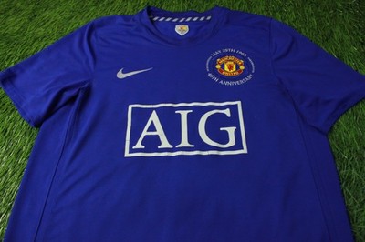 MANCHESTER UNITED 2008-2009 FOOTBALL MEN SHIRT JERSEY THIRD