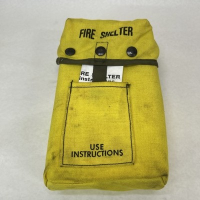 Vintage US Government Forest Service FSS Wildland Firefighter Fire Shelter