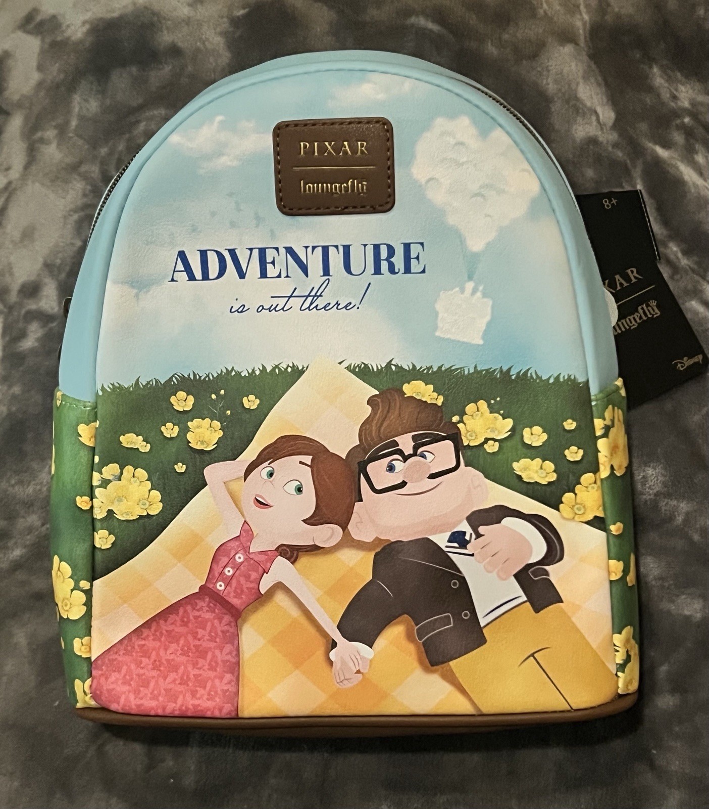 Loungefly Disney Pixar Up Carl and Ellie Adventure Mini Backpack