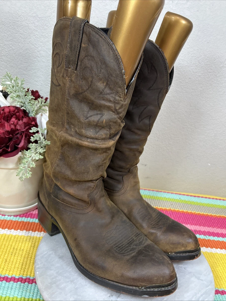 Durango Farm N Ranch - Brown Leather Embroidered Cowboy Boots - Mens 10.5EE Durango | Shoes | Durango Farm N Ranch Brown Leather  main image 4