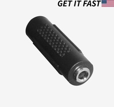 3.5mm Female To Female Stereo Audio Coupler Adapter