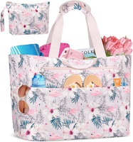 Strandtasche Mit ReißVerschluss Strandtasche Xxl Familie Extra GroßE 50L Badetas