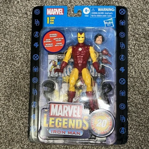 Figura de acción Hasbro Marvel Legends 2022 20 años Iron Man 6 pulgadas totalmente nueva
