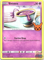 Sinistea 082/189 Trick or Trade BOOster Promo