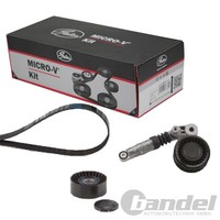 Gates Micro-V Kit KEILRIPPENRIEMEN-SATZ Passend FüR VW Crafter