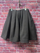 EXQUISE (High End Label) Women’s Skirt Sz M Red & Black Anthropologie