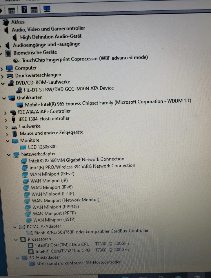 Lenovo ThinkPad T61, Windows 10, 128 GB SSD - Bild 4 von 4